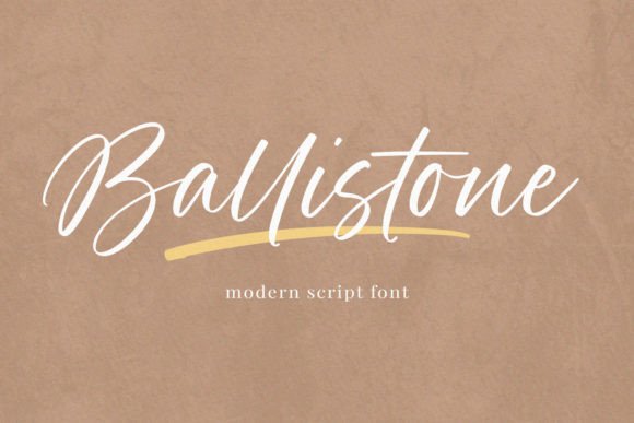 Ballistone: The Handwritten Font That Elevates Your Digital Branding and Campaigns