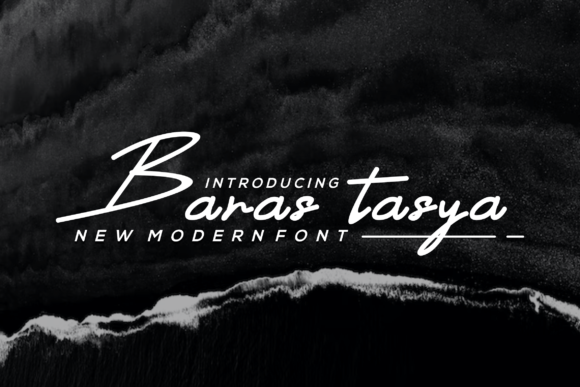 Barastasya: A Classy Script Font for Modern Brand Campaigns