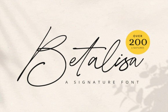 Betalisa: A Signature Script Font for Scroll-Stopping Digital Campaigns
