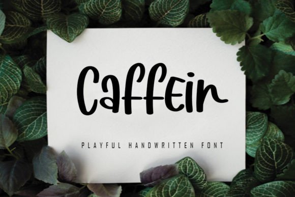 Caffein: A Handwritten Font That Brings Warmth to Digital and Print Editorial Design