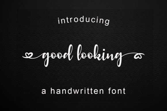 Good Looking: A Script Font That Elevates Digital Marketing Visuals