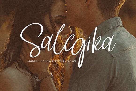 How a Premium Script Font Like Salegika Can Elevate Your Brand