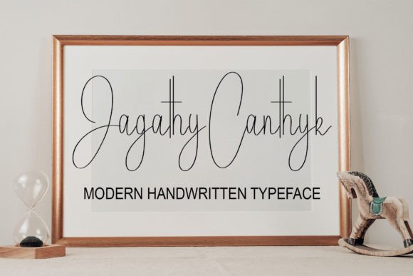 Jagathy Canthyk: A Handwritten Font That Brings Personality to Every Craft