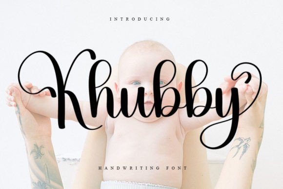 Khubby: The Handwritten Font That Elevates Your Digital Marketing Visuals