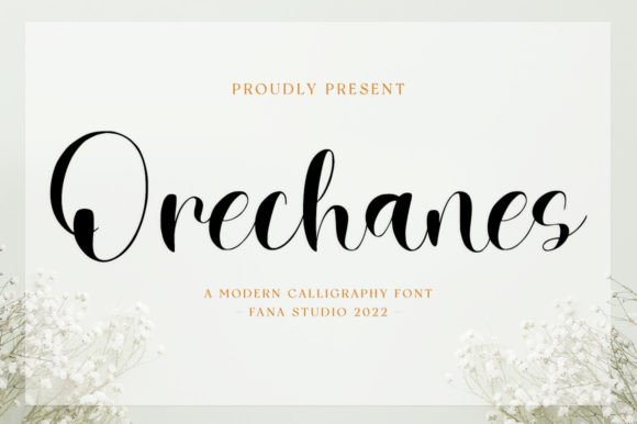 Orechanes: A Romantic Script Font for Modern Marketing and Digital Design