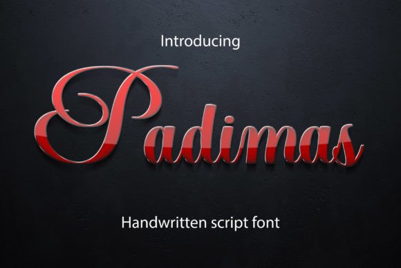 Padimas: A Modern Script Font That Elevates Small Business Branding