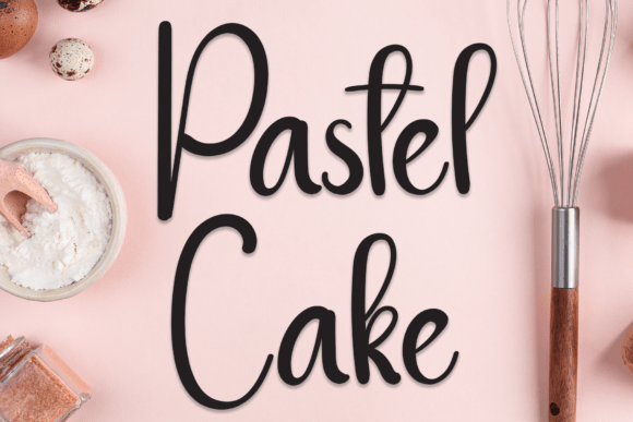 Pastel Cake: The Handwritten Font That Elevates Campaign Visuals