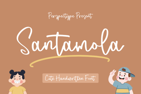 Santamola: A Handwritten Font That Brings Warmth to Digital Design