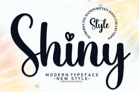 Shiny: A Handwritten Font That Elevates Editorial Design