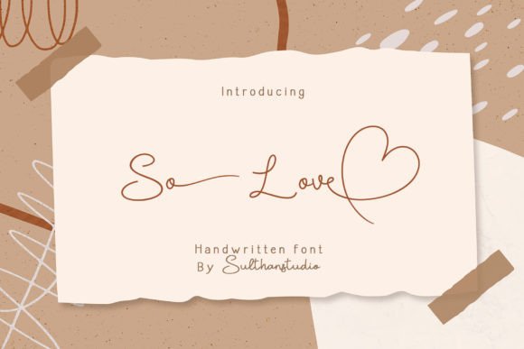 So Love: The Handwritten Script Font That Transformed My Brand