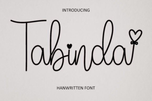 Tabinda: A Handwritten Font That Brings Warmth to Editorial Design