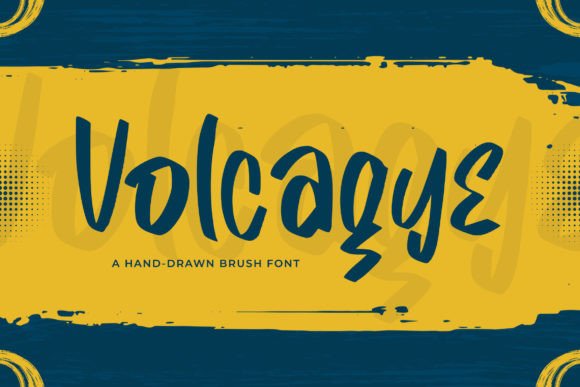 Volcagye: A Handwritten Typeface That Adds Personality to Brand Design